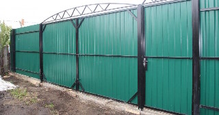 Купить ворота из профнастила Краснотурьинск, цена от 4016 руб.